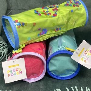 3 Pencil Pouches, NEW